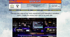 Desktop Screenshot of m0kwr.com